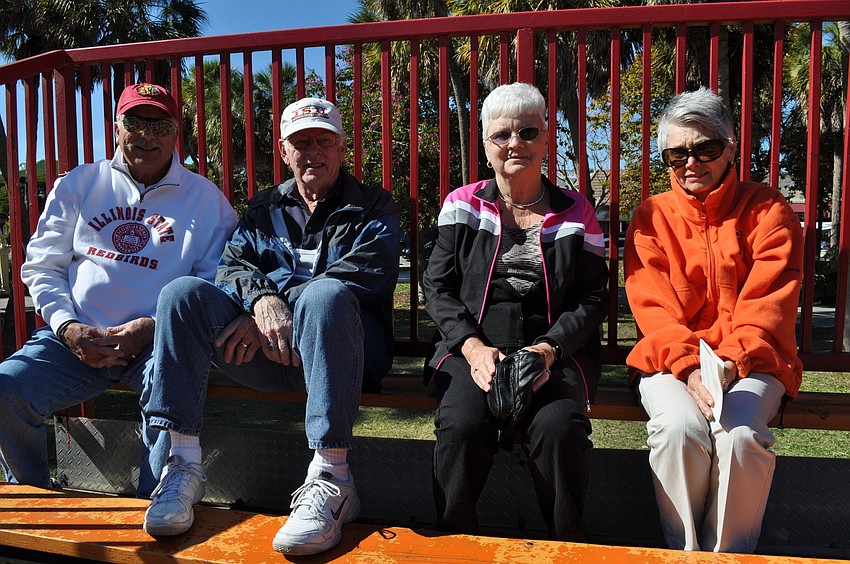 Dave Blunk, Dale and Alice Sutter and Sharon Blunk