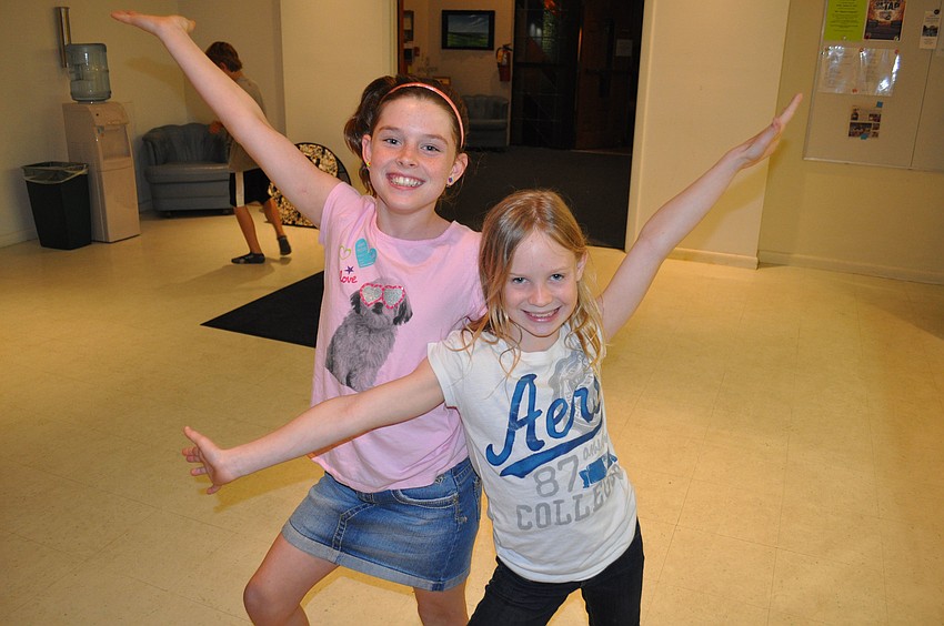 Grace Lumpkin and Avery Blechta