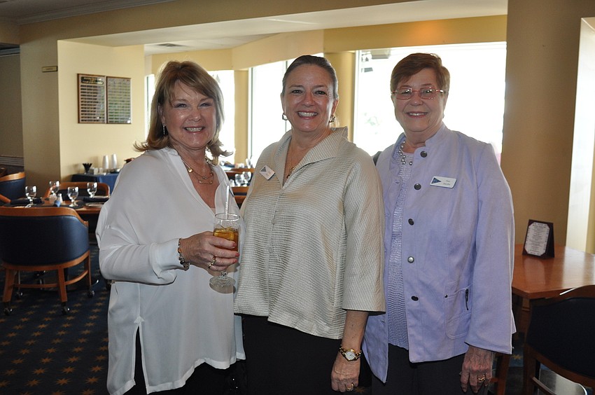 Lorene Steffke, Trudy Barry and Sue Jacobs