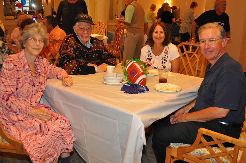 Hadassah and Marvin Bacaner, and Roselyn and Steve Aaronson