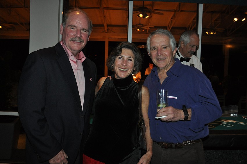 Jerry Bergman, Barbara Schwartz and Jerry Flum
