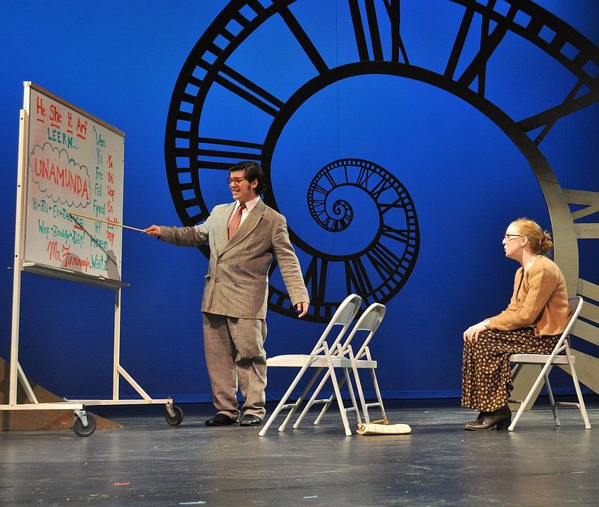 Brian Finnerty and Hannah Battersby