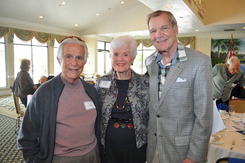 Frank Fineschriber with Saralyn and Gene Oberdorfer