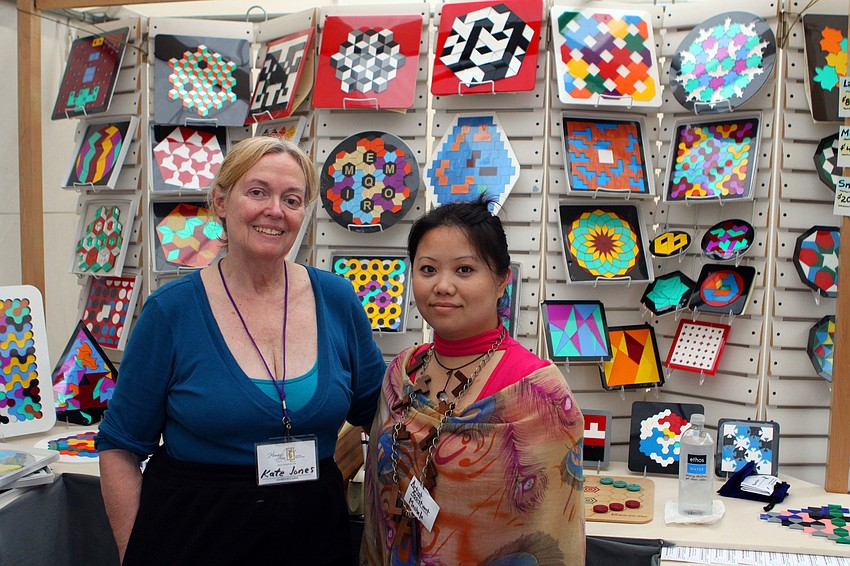 Kate Jones and Meshele Merchant