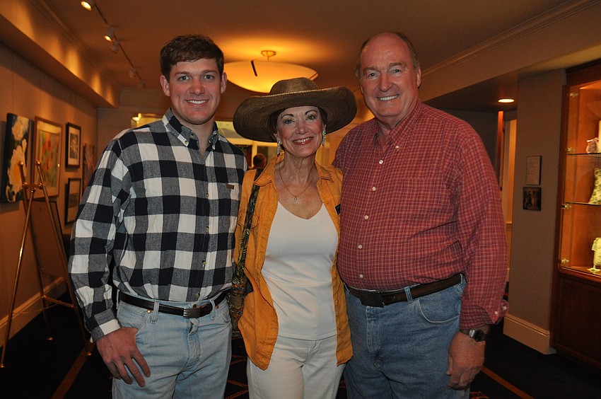 Scott Jones, Karin Jones and Denis Kavanagh