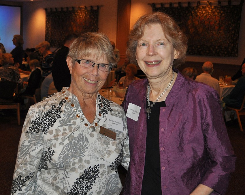 Carolou Marquet and Shirley Hanson