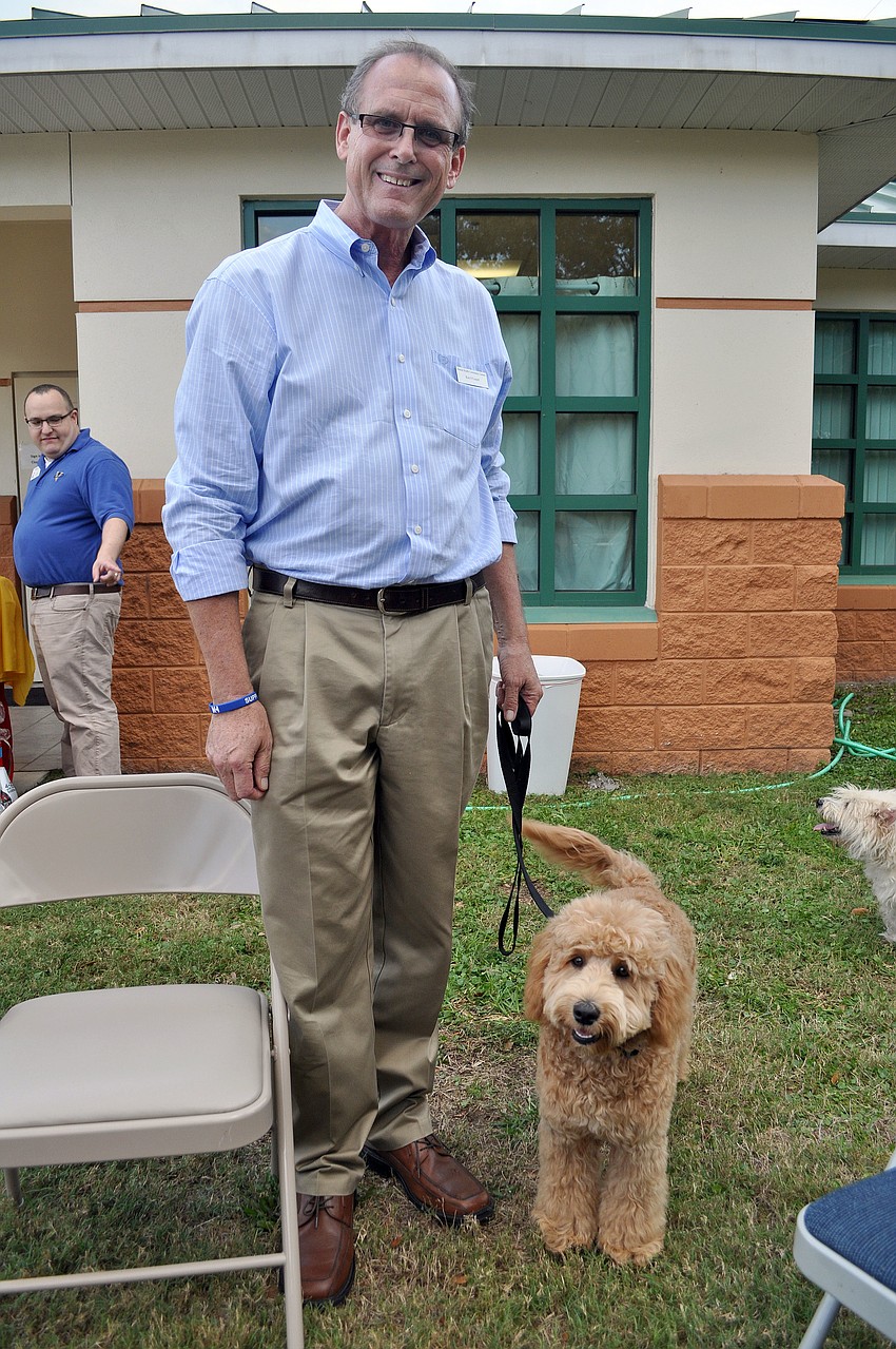 Rick Oâ€™Connell with Doodle