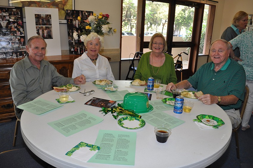 Earl and Ann Mumford, Marlynn Schwenk and Don Getz