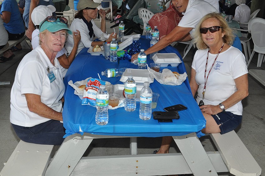 Penny Washburn and Caroline Holmes