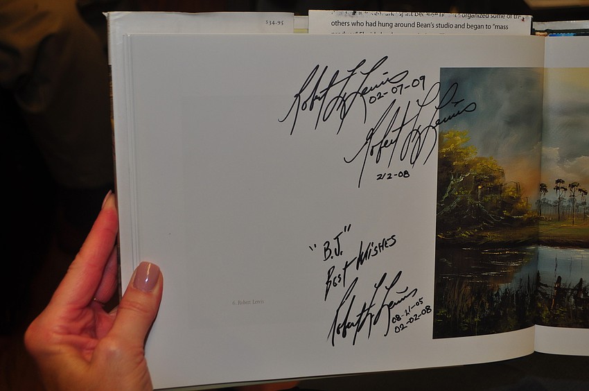 BJ Huerta has attended several Highway Men exhibitions and has collected numerous artistsâ€™ signatures along the way.