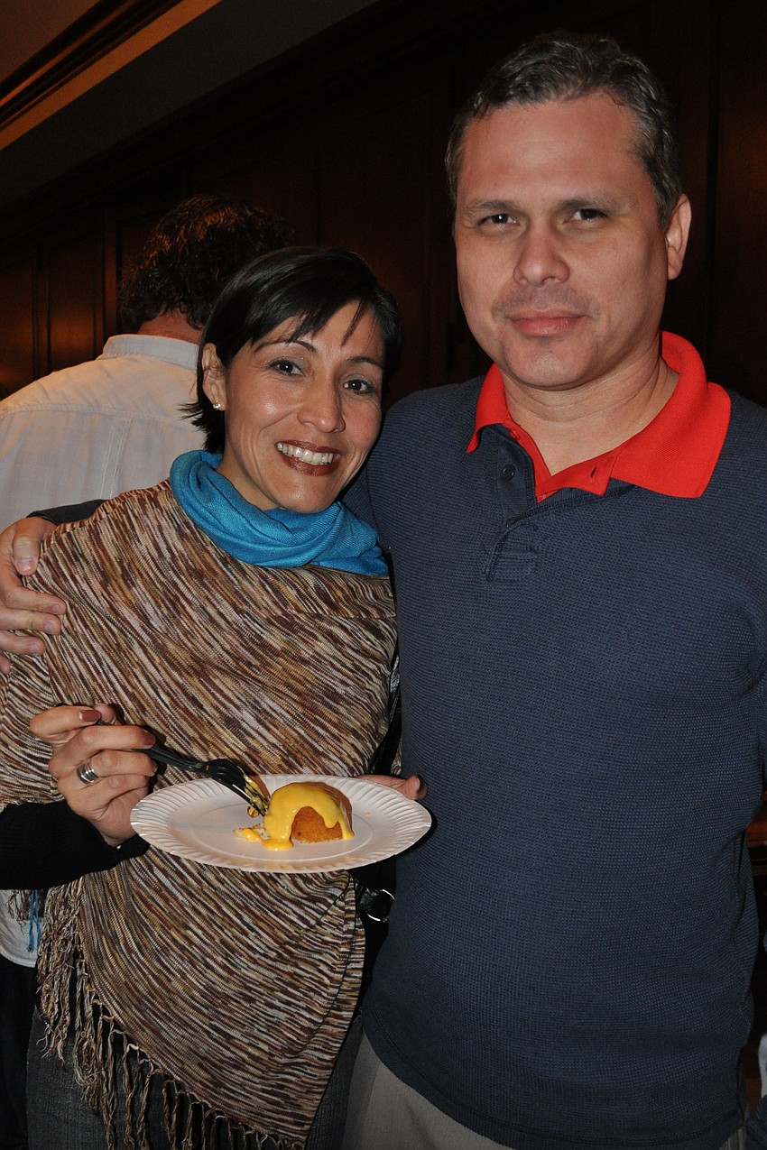 Sisy Gonzales with Allen Pagan