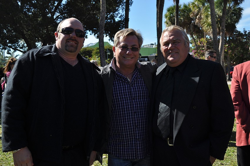 Serge Coronas Jr., Tuffy Nicholas and Serge Coronas Sr.