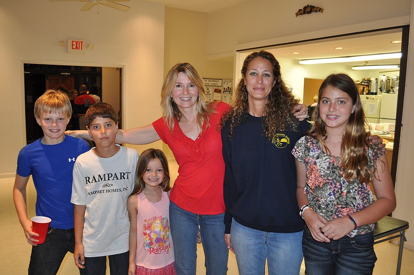 Jack O'Hara, Adam Koehn, Ava O'Hara and Lisa O'Hara and Heather and Ashley Koehn