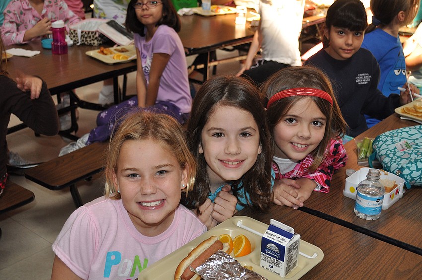 Jordan Podolak, Faith Holliday and Anna Marie Slegweski