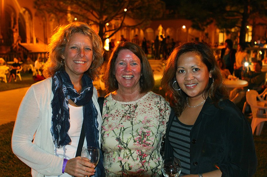 Pam Marenghi, Susan Weisse and Beverly Arias