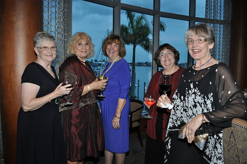 Carol McAhren, Patricia Beckman, Sue Kerzisnik, Peggy Kolpin and Sandy Carlson