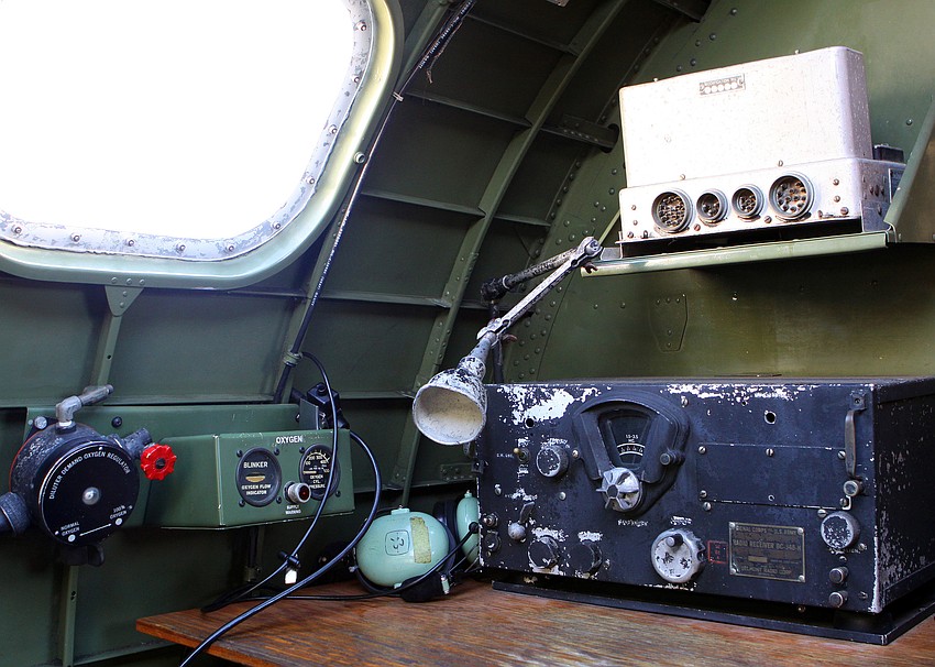 The radio inside the 