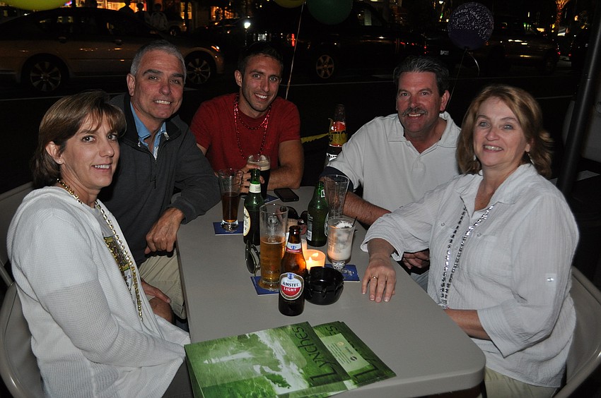 Michelle, Pat and Alex Randall with John and Michele Duffy