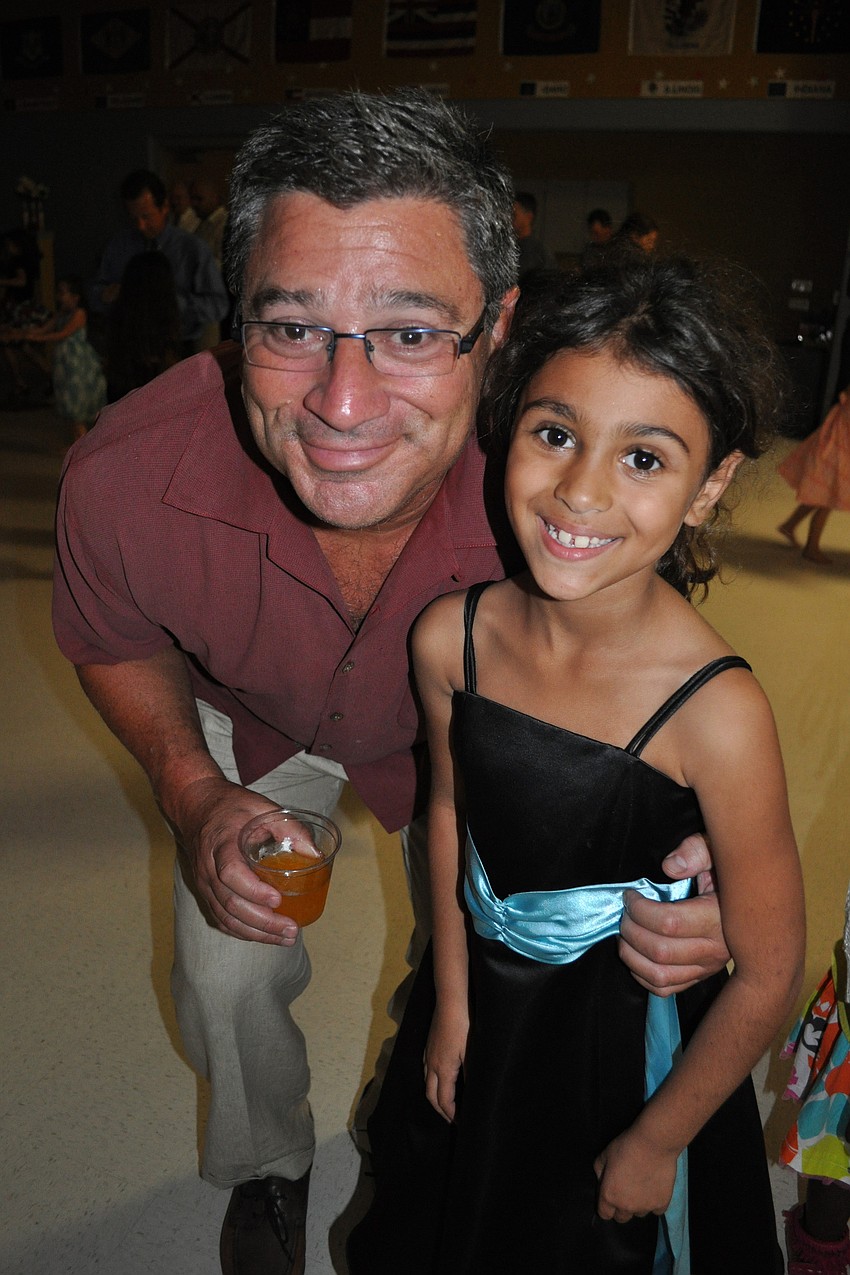 Dan and Mya Dreyfus stayed on the dance floor.