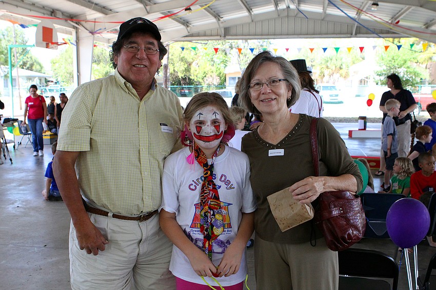 Ron and Mary Cournoyer enjoyed watching their granddaughter Madeline Wascowicz.