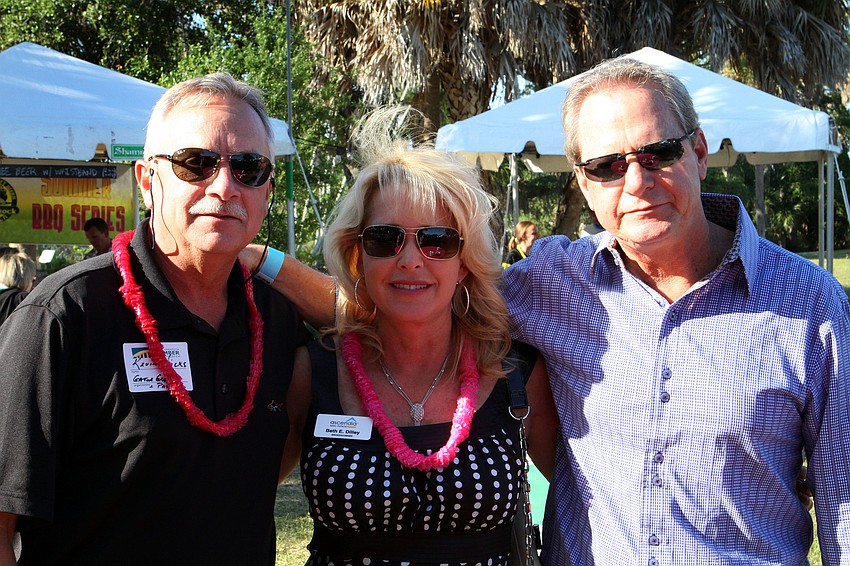 Kevin Hicks, Beth Dilley and Andy Olwert