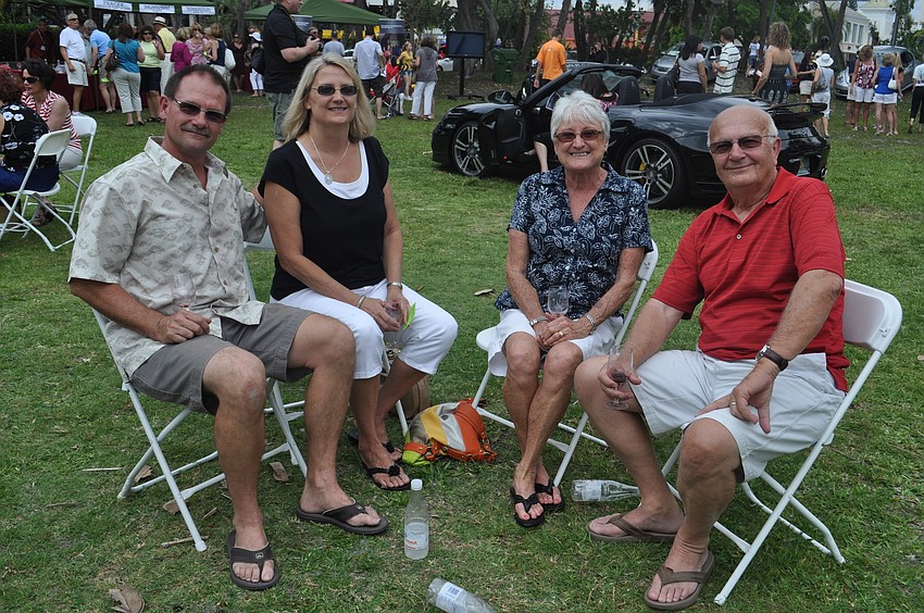 Mark and LouAnne Gigstad with Beverly and Harold Stiver