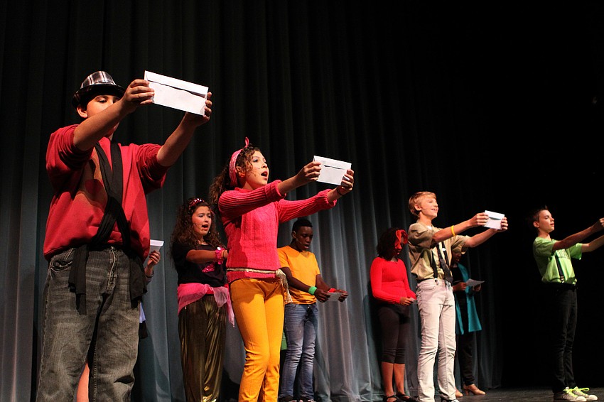 Students prepare to open their acceptance letters from P.A. school.