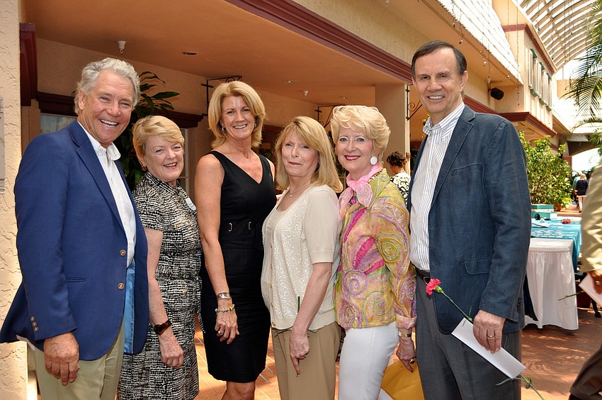 John Proctor, Carolyn Johnson, Laura Proctor, Rhee Generalovich, Christine Jennings and Nick Generalovich