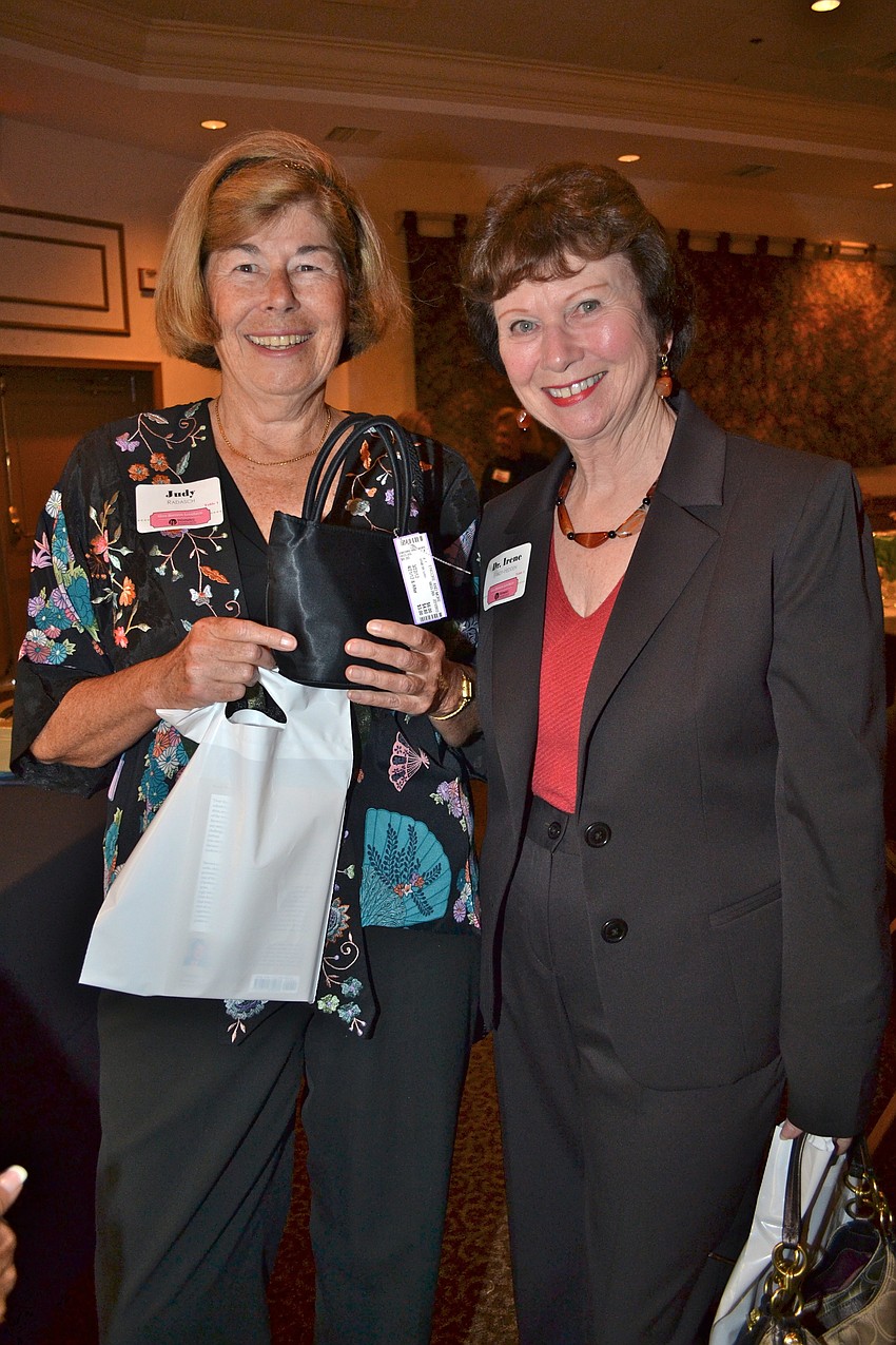 Judy Radasch and Dr. Irene Bandy-Hedden
