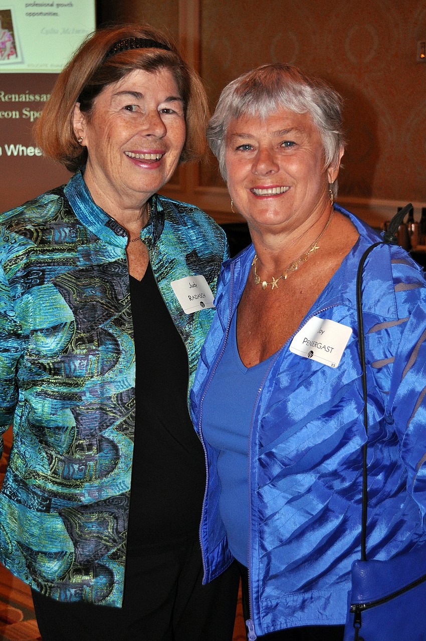 Judy Radasch and Joy Pendergast