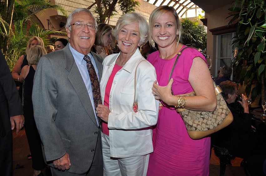 Dr. Marty Rammer, Anne Mack and Maureen St. Onge