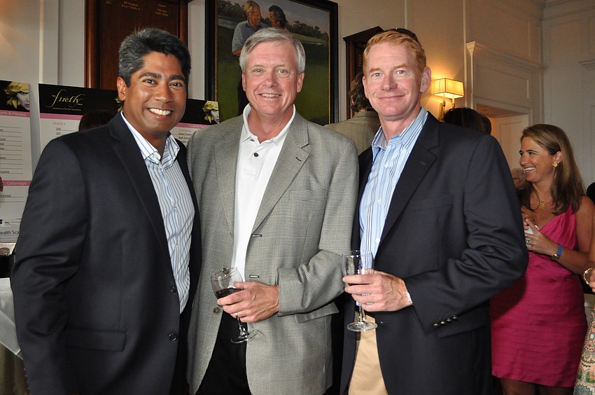 Rasool Shaikh, Steve Benton and Andy Hemmert