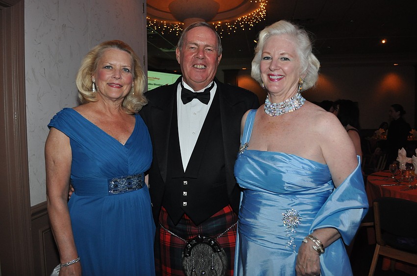 Glo Reber with Alasadair and Cheryl MacLauchlan