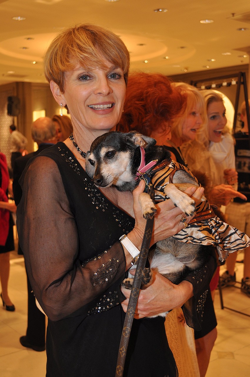 Robin Renna with Angel