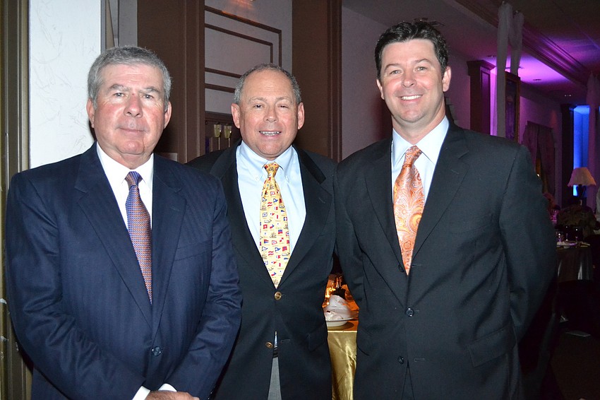 Mike Resnick, John Dumbaugh and Jeff Guy