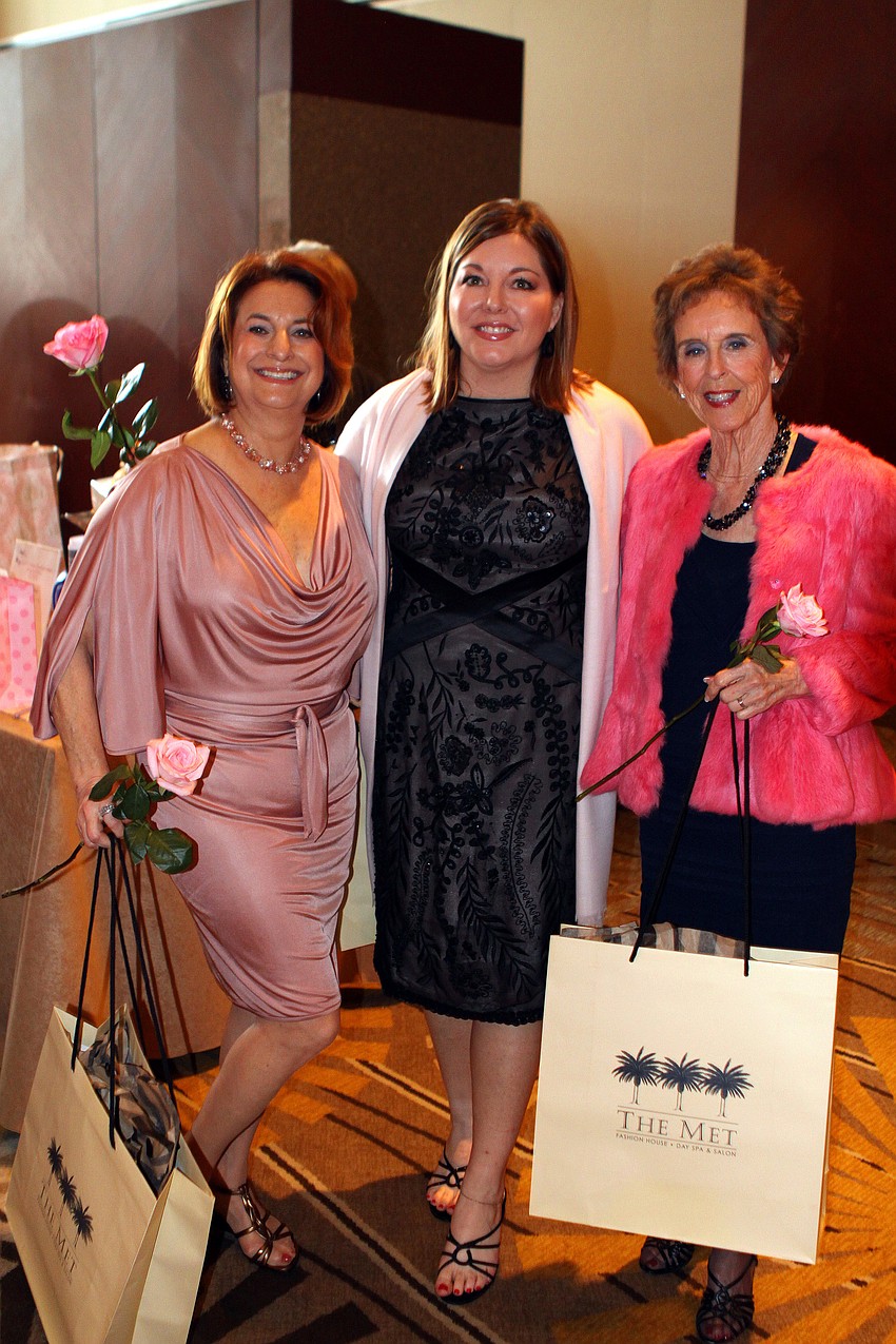 Karen Reynolds, Cindi Price and Carole Boudinot