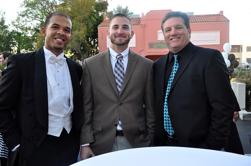 Blake Ricciardi, Brando Fetzek and Charles Scott