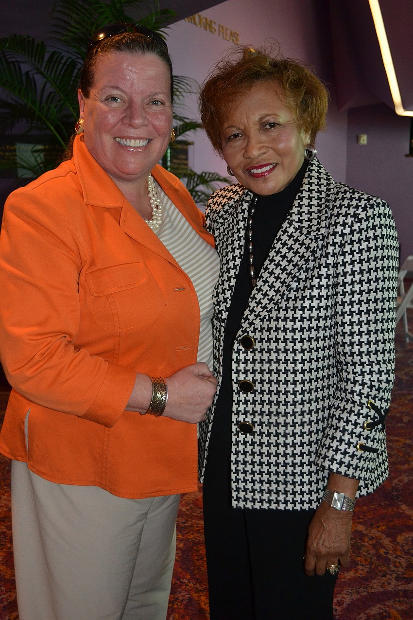 Mary Lee Richey and Audrey Coleman
