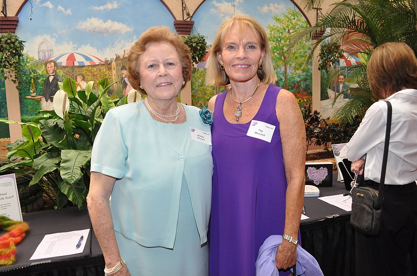 Shirley Ritchey and Peg MacLeod