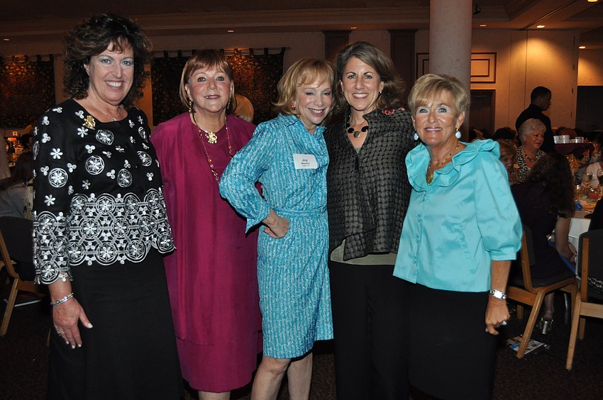 Chairwoman Nadia Ritter, Helen Glaser, Joy Weston, Peri SMilow and Bunny Skirboll