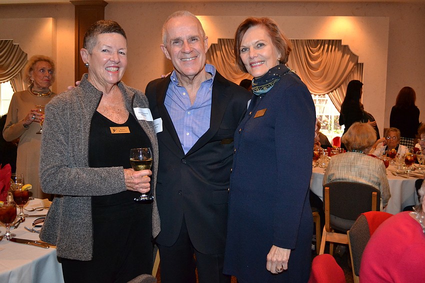 Anne Roberts, Bob Griffiths and Melliss Swenson