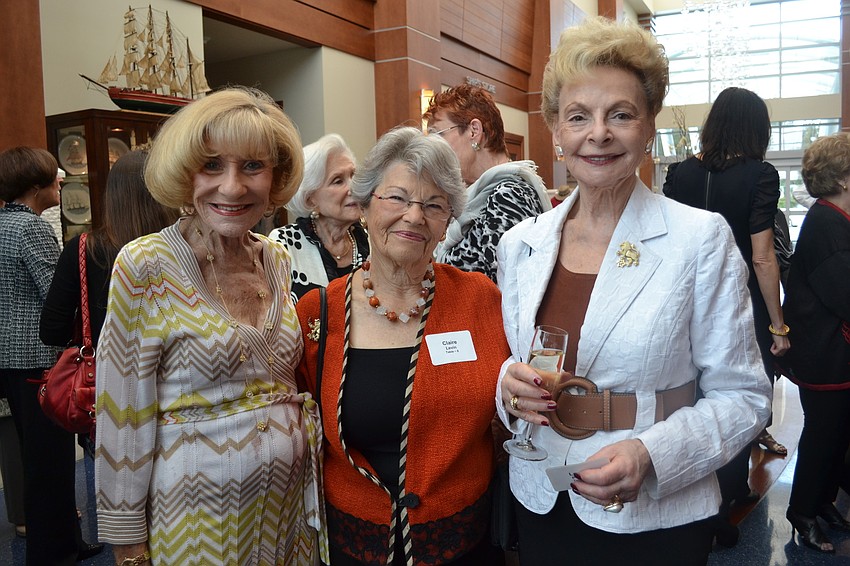 Flori Roberts, Claire Levin and Lynne Prager