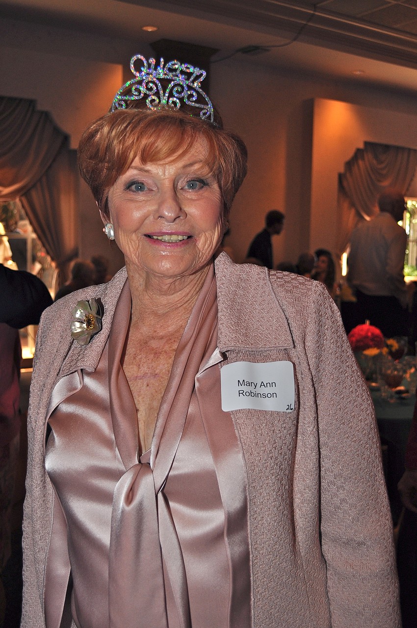 Mary Ann Robinson was crowned 
