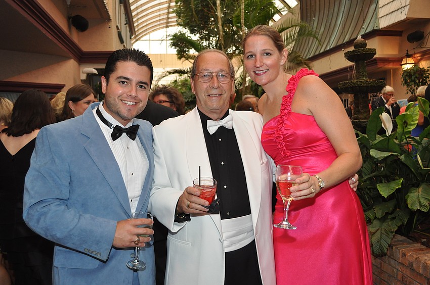 Shane Rogers, Francis Misantone and Meredith Rogers