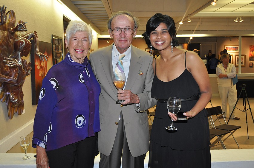 Elaine Rosen, Charlie Rosen and Suzie Prabhakaran