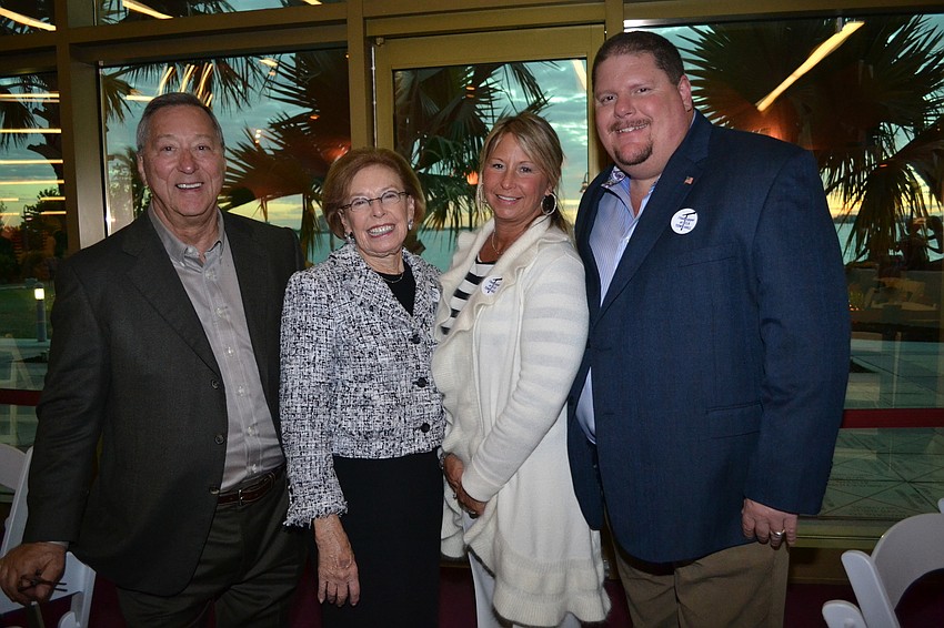 Mel and Sally Ross with Beth and Todd Hopkins