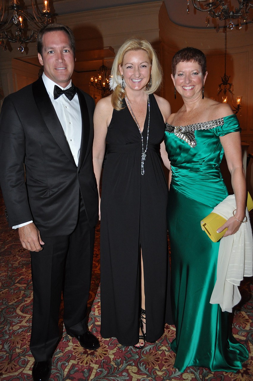 Mitch and Kim Ruzek with Gwen MacKenzie