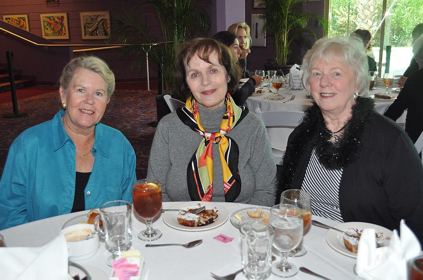 Karen Saba, Leda Meetze and Jane Lawrence