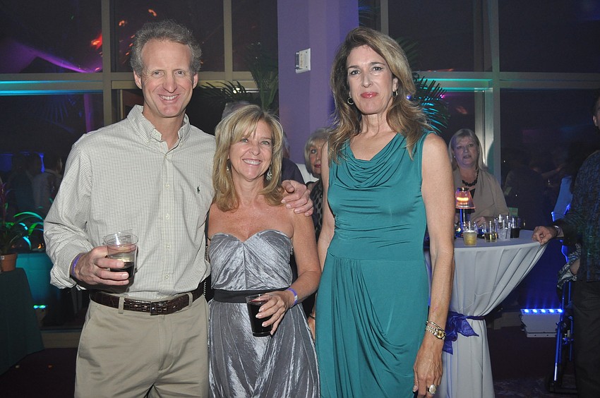 Bill Saba, Amy Warren and Lisa Brannan