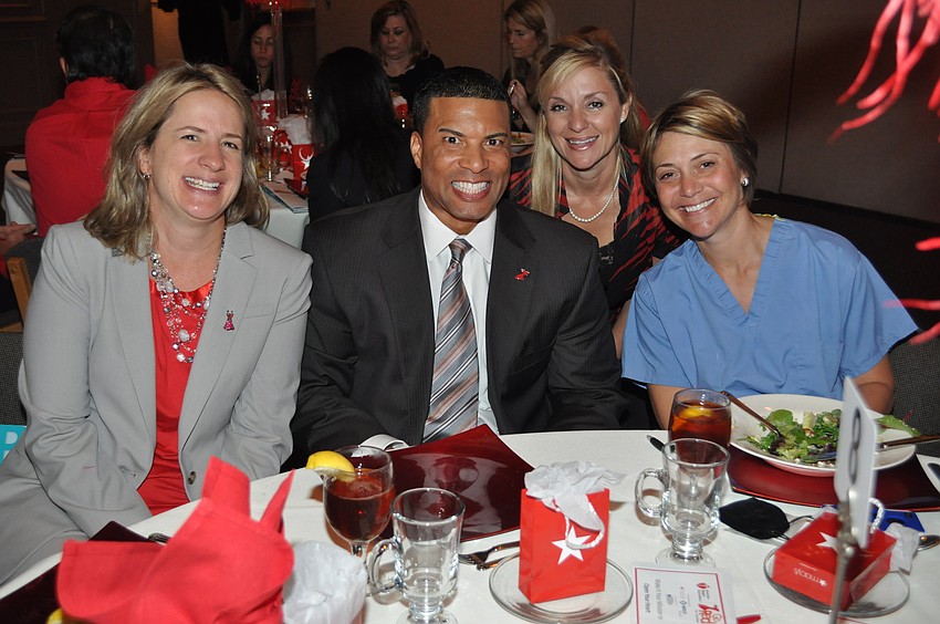 Debra Sanchez, Dr. Chris Davis, Annick Matherne and Beth Tepfer